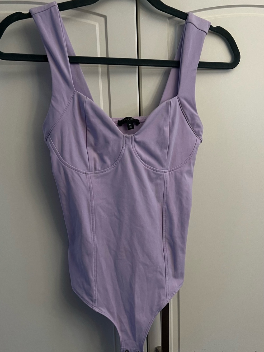 Dynamite -Lavender Bodysuit Tank Top (small)